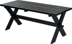 PLUS NOSTALGI BORD SORT 75X72X177CM 18590-15 -Haveindretning Butik 2161568 1506111 primary 1