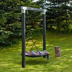 PLUS CUBIC GYNGESTATIV EKSKL. GYNGER GRUNDMALET SORT 9X209X268CM -Haveindretning Butik 2161700 1835023 1 1