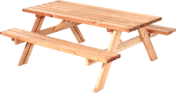 PLUS BORDBÆNKESÆT LÆRK 155X177CMX42MM