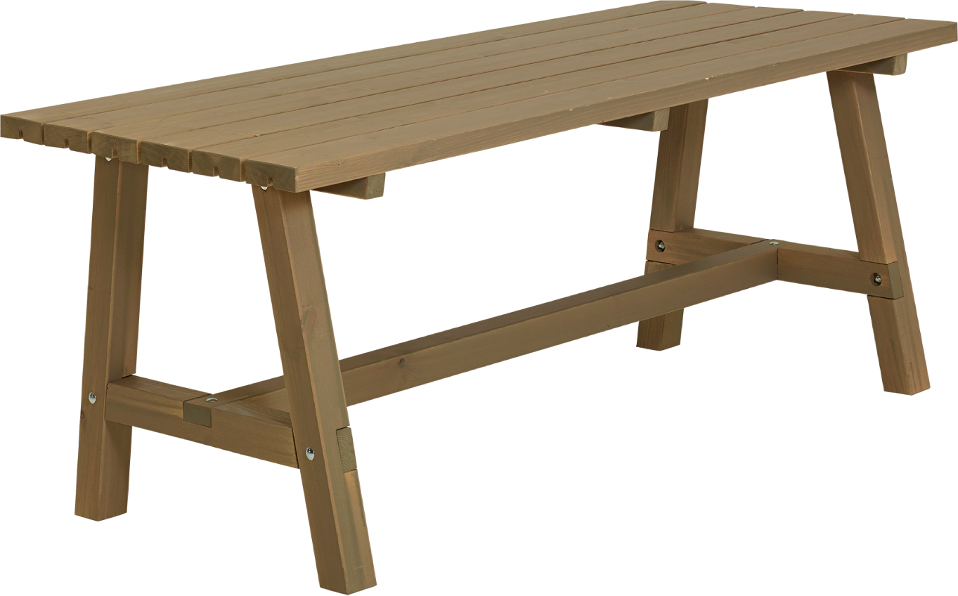 PLUS COUNTRY PLANKEBORD 177CM GRUNDMALET GRÅBRUN 3 PLUS COUNTRY PLANKEBORD 177CM GRUNDMALET GRÅBRUN