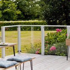 PLUS HÅNDLISTE HVID 209CM FUNGICID BEHANDLET OG GRUNDMALET 2 GANGE -Haveindretning Butik 2162091 2083975 1