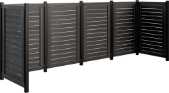 PLUS LUND RENOVATIONSSKJUL FUNGICIDBEHANDLET OG GRUNDMALET SORT 85X124X325CM