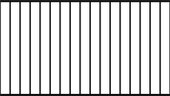 PLUS BASIC HEGN SORT 150X85CM