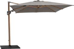 CANE-LINE HYDE LUXE HÆNGEPARASOL MED TILT TRÆLOOK ALU STOK