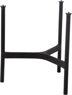 CANE-LINE TWIST SOFABORDUNDERSTEL LILLE LAVAGRÅ ALU H38CM