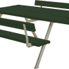PLUS ALPHA BORDBÆNKESÆT 177CM GRØN MED 2 RYGLÆN INKL. BESLAG 185X177X76/45CM -Haveindretning Butik 2163106 2274901 primary