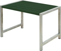 PLUS CAFE PLANKEBORD 127CM GRØN FUNGICIDBEHANDLET OG GRUNDMALET 77X73X127CM