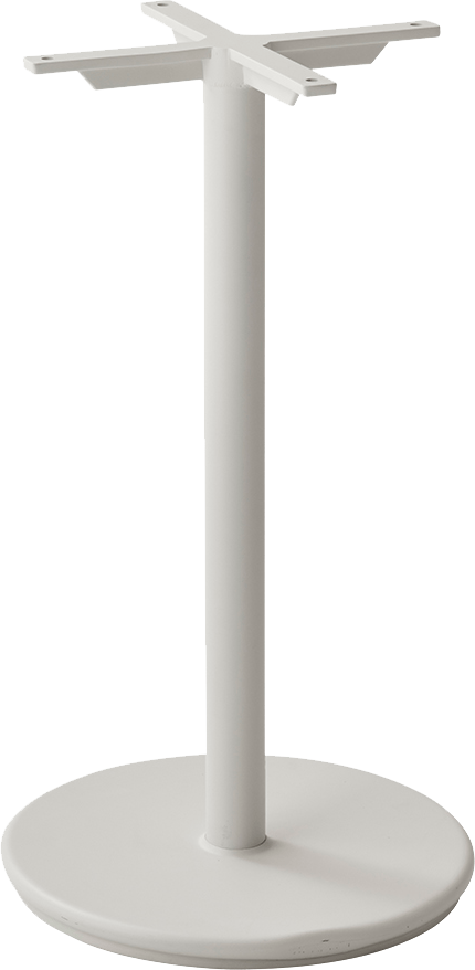 CANE-LINE GO UNDERSTEL TIL CAFEBORD HVID ALUMINIUM Ø40CM FOD EKSKL. BORDPLADE 4 CANE-LINE GO UNDERSTEL TIL CAFEBORD HVID ALUMINIUM Ø40CM FOD EKSKL. BORDPLADE - Billede 2