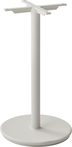 CANE-LINE GO UNDERSTEL TIL CAFEBORD HVID ALUMINIUM Ø40CM FOD EKSKL. BORDPLADE