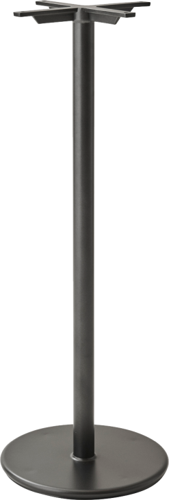 CANE-LINE GO UNDERSTEL TIL BARBORD LAVAGRÅ ALU Ø40X103CM EKSKL. BORDPLADE