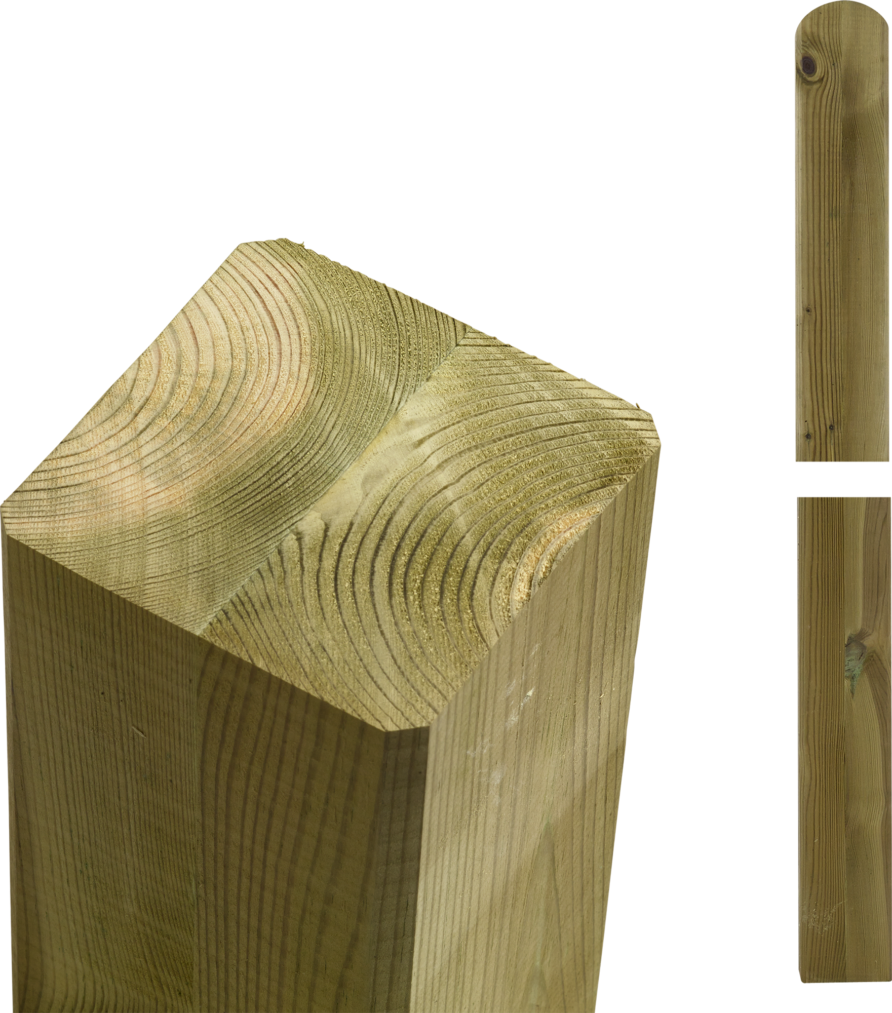 PLUS STOLPE OMLIMET 9X9X208CM TRYKIMPR. 3 PLUS STOLPE OMLIMET 9X9X208CM TRYKIMPR.