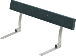 PLUS RYGLÆN TIL BORD/BÆNKSÆT GRÅ RETEX 5,2X33,7X118CM