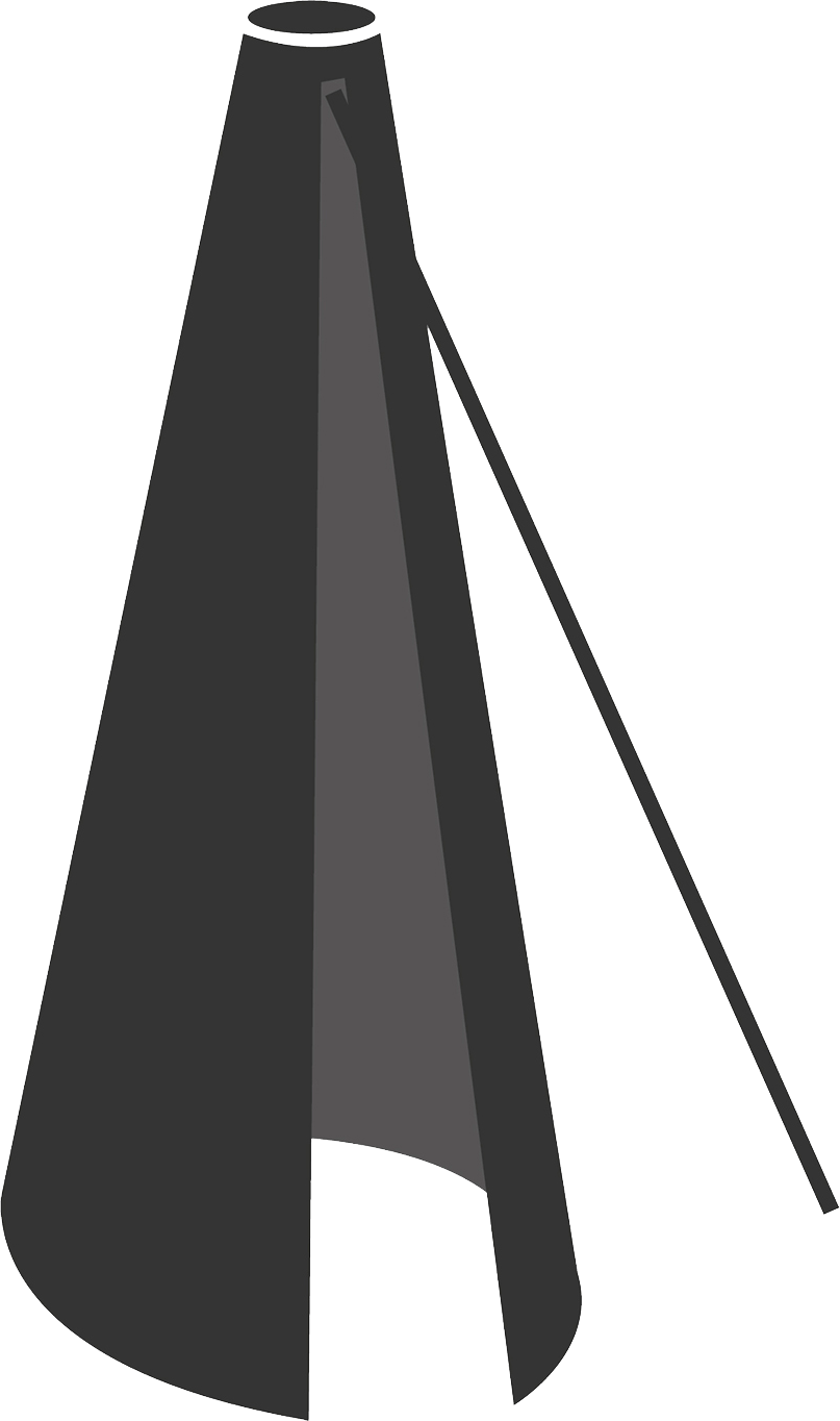 CANE-LINE COVER 7 PARASOLLER EJ HÆNGEPARASOL SORT POLYESTER 48X48X220CM 4 CANE-LINE COVER 7 PARASOLLER EJ HÆNGEPARASOL SORT POLYESTER 48X48X220CM - Billede 2