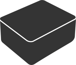 CANE-LINE COVER 10 SMÅ BORDE SORT POLYESTER 145X165X100CM