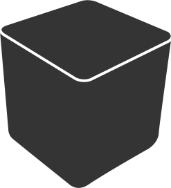 CANE-LINE COVER 11 LOUNGESTOLE SORT POLYESTER 93X93X93CM