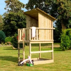 PLUS PLUS PLAY LEGETÅRN MED SKRÅT TAG USAMLET -Haveindretning Butik 2164190 1603202 2