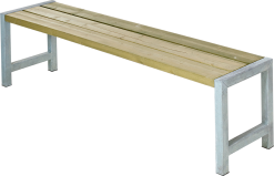 PLUS PLANKEBÆNK TRYKIMP 38X45X176CM 185420-1