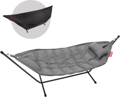 FATBOY HEADDEMOCK SUPERB DELUXE HÆNGEKØJE ROCK GREY