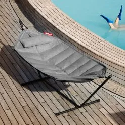 FATBOY HEADDEMOCK SUPERB DELUXE HÆNGEKØJE ROCK GREY -Haveindretning Butik 2164445 9138586 FATBOY HEADDEMOCK SUPERB 1