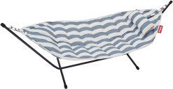 FATBOY HEADDEMOCK SUPERB HÆNGEKØJE INKL STATIV / PUDE STRIPE OCEAN BLUE -Haveindretning Butik 2164452 9138588 FATBOY HEADDEMOCK SUPERB 2