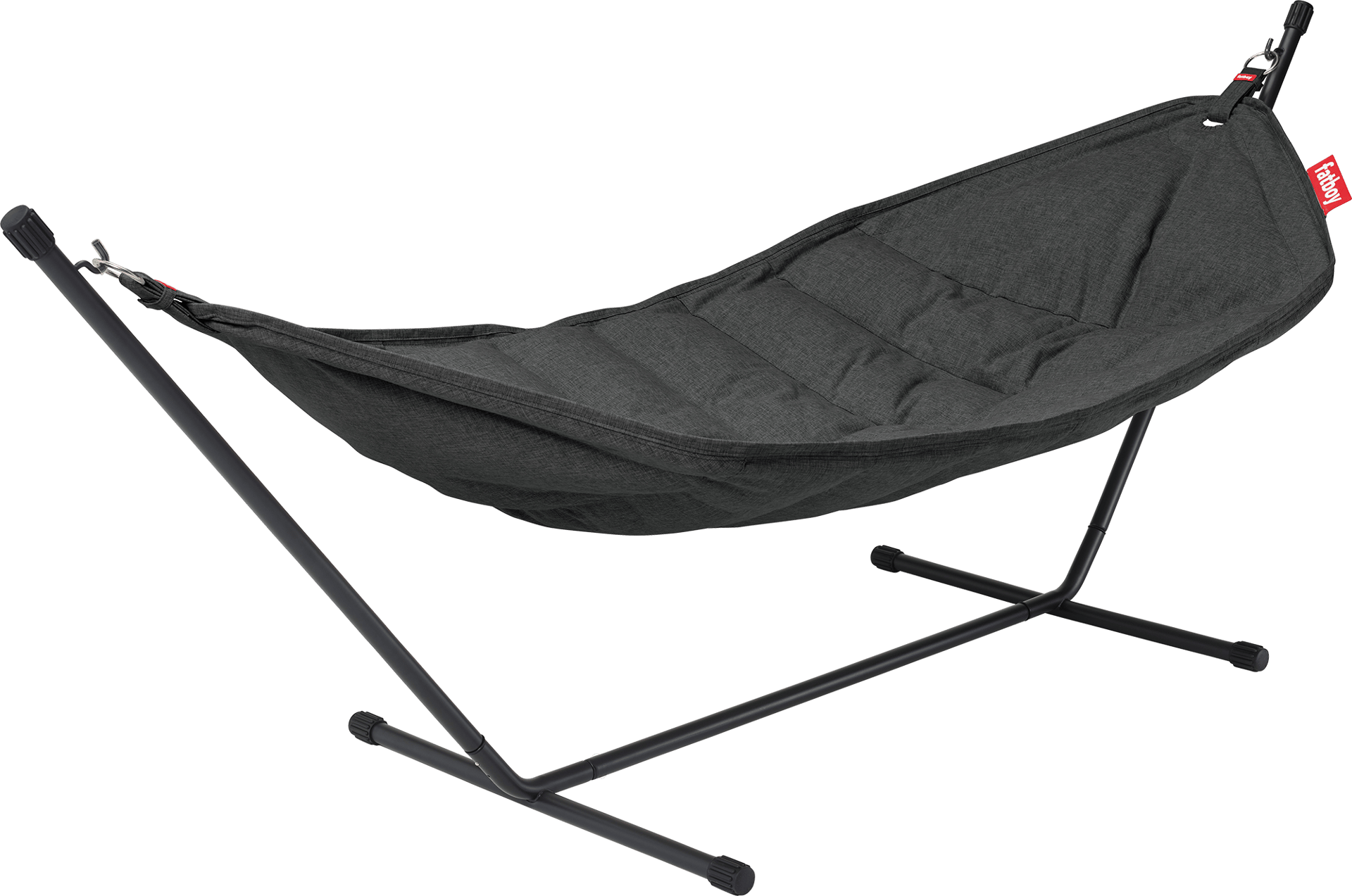 FATBOY HEADDEMOCK SUPERB HÆNGEKØJE INKL STATIV THUNDER GREY 4 FATBOY HEADDEMOCK SUPERB HÆNGEKØJE INKL STATIV THUNDER GREY - Billede 2