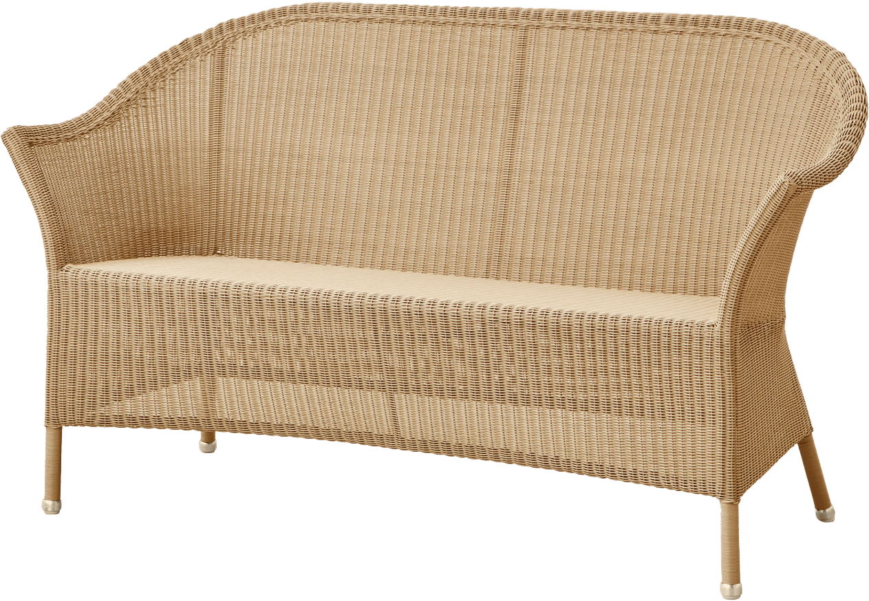 CANE-LINE LANSING SOFA NATUR FLET 145X65X85CM 4 CANE-LINE LANSING SOFA NATUR FLET 145X65X85CM - Billede 2