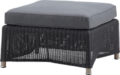 CANE-LINE DIAMOND FODSKAMMEL GRAFIT FLET INKL GRÅ SUNBRELLA HYNDE