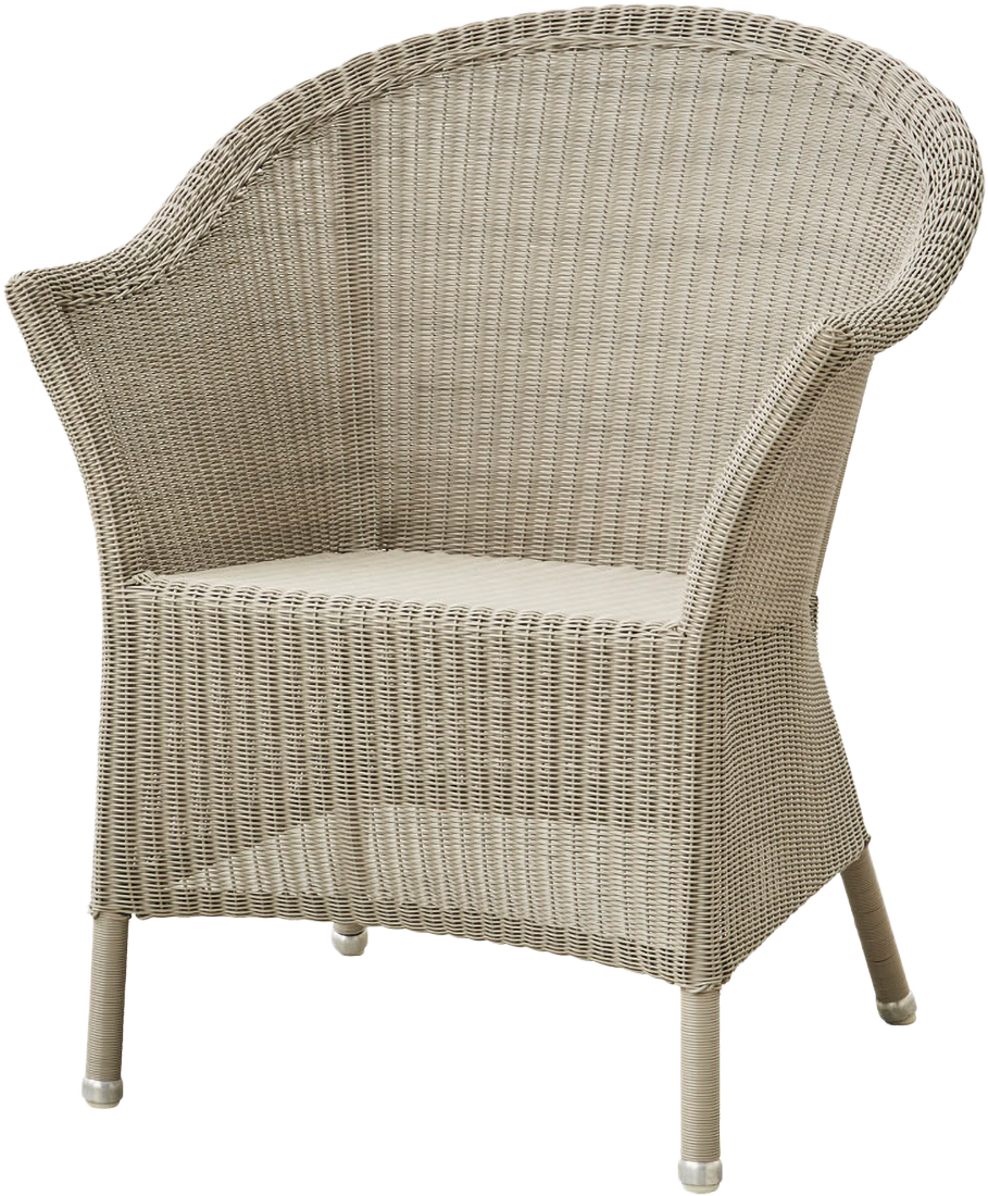 CANE-LINE LANSING STOL TAUPE FLET 3 CANE-LINE LANSING STOL TAUPE FLET