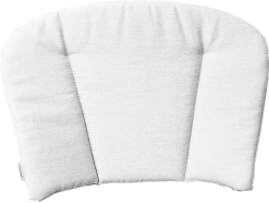 CANE-LINE LANSING RYGHYNDE TIL STOL HVID SUNBRELLA NATTE