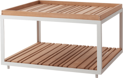 CANE-LINE LEVEL BORDPLADESÆT STOR TEAK -Haveindretning Butik 2165011 9125662 CANE LINE LEVEL BORDPLADES25C32586T 2