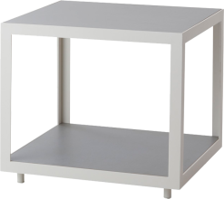 CANE-LINE LEVEL BORDPLADESÆT LILLE LYSEGRÅ KERAMIK