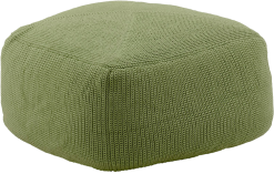 CANE-LINE DIVINE 55X55CM PUFF/FODSKAMMEL OLIVENGRØN SELECTED PP STOF