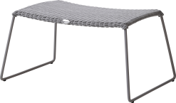 CANE-LINE BREEZE FODSKAMMEL LYSEGRÅ FLET 72X36X36CM