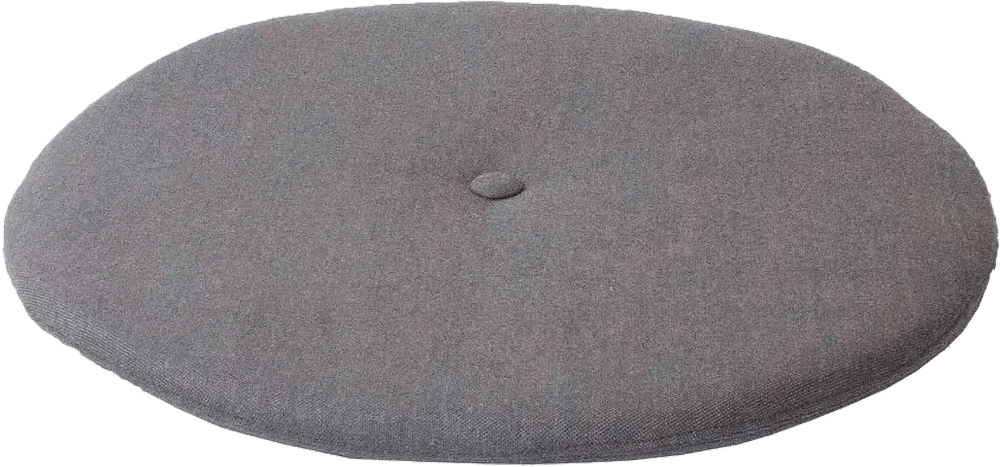 CANE-LINE PEACOCK HYNDE TIL FODSKAMMEL GRÅ SUNBRELLA NATTE Ø60CM 4 CANE-LINE PEACOCK HYNDE TIL FODSKAMMEL GRÅ SUNBRELLA NATTE Ø60CM - Billede 2