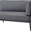 CANE-LINE CONIC 2-PERS SOFA HØJRE GRÅ STEL INKL GRÅ AIR TOUCH HYNDER 140X82CM 1 CANE-LINE CONIC 2-PERS SOFA HØJRE GRÅ STEL INKL GRÅ AIR TOUCH HYNDER 140X82CM -Haveindretning Butik 2165331 9135577 CANE LINE CONIC 2 PERS SOFA