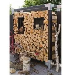 PLUS CUBIC BRÆNDEVÆG 179052-15 SORT GRUNDET STOLPER 206X188X50CM SAML SELV -Haveindretning Butik 4309 1592215 PLUS CUBIC8A BRAENDERUMDELER web