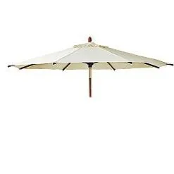 Fog Havemøbler LØS DUG TIL VENEDIG PARASOL Ø3,3M NATUR SPUNPOLY