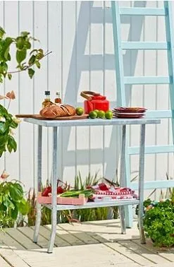 PLUS PLANTEBORD 17944-1 VARMGALV. 45X80X75CM - LEV. USAMLET - 6 STK/COLLI