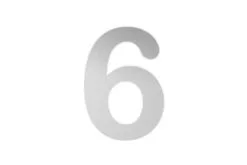 JASA HUSNUMMER "6" HØJDE 140MM RUSTFRI -Haveindretning Butik 79775 1248535 Husnummer252062520rustfri2520st252B25C32591l2520140mm