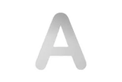 JASA BOGSTAV A HØJDE 78MM RUSTFRI -Haveindretning Butik 79779 1248546 Bogstav2520A2520rustfri2520st252B25C32591l252078mm