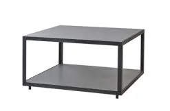 CANE-LINE LEVEL UNDERSTEL TIL SOFABORD STOR 79X79X42CM LAVAGRÅ ALU -Haveindretning Butik 85580 9125660 CANE LINE2520LEVEL2520UNDERSTEL2520TIL