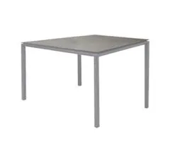 CANE-LINE PURE BORDUNDERSTEL LYSEGRÅ ALU 100X100CM -Haveindretning Butik 86477 9125622 CANE LINE2520PURE2520UNDERSTEL